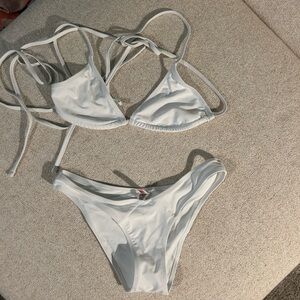 Solid and Striped bikini set small